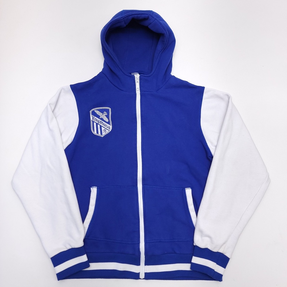 Campera‎ Hayabusa MMA Hoodie Mens M Blue White Zip